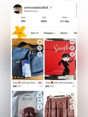 Get A Free 💝 with purchase!!! 💝 🎁 ❤️